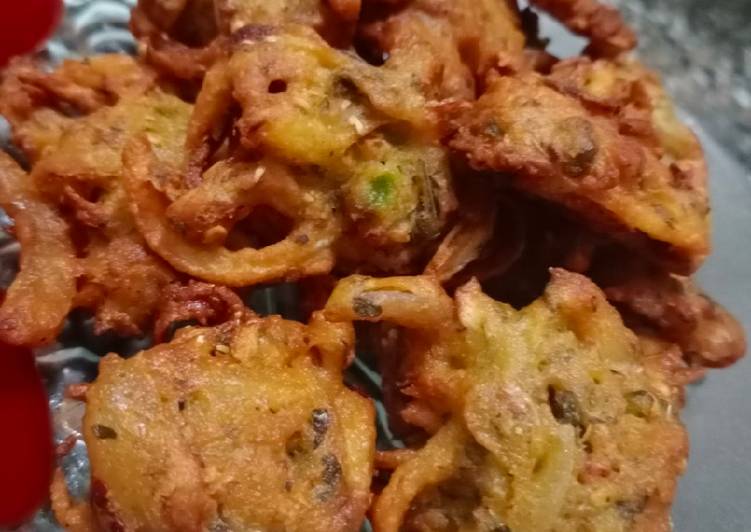 Steps to Make Homemade Vegetable pakory