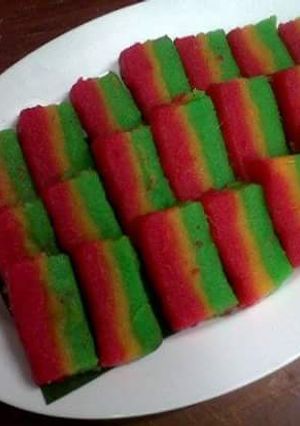 Foto resep Katen pelangi (Rainbow Singkong)