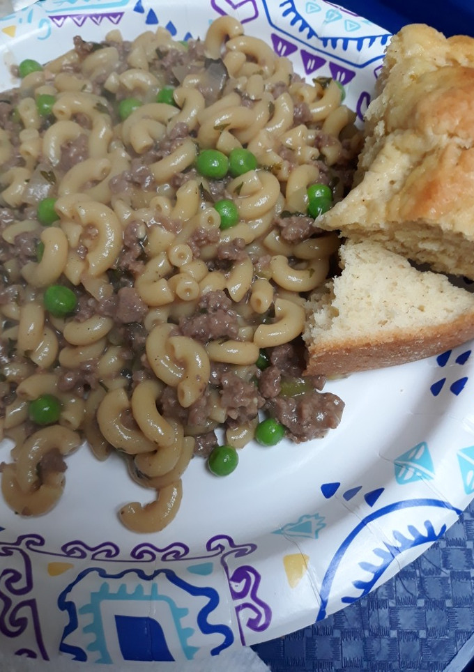 A picture of Creamy Beef and Elbows Batch 2.