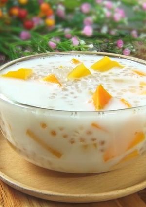 Hình của món Chè xoài.