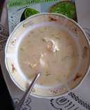 Sopa de sémola con huevo