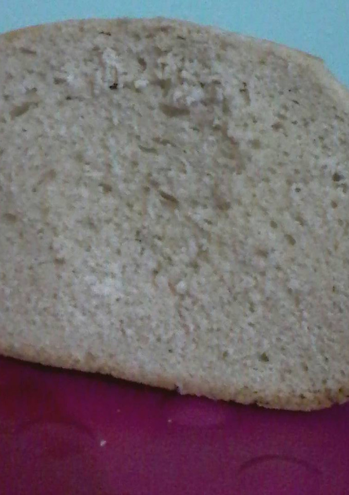 Una foto de Pan blanco en máquina de pan