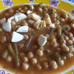 Foto principal de Garbanzos con tagarninas