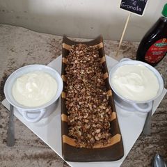 A picture of Homemade granola.