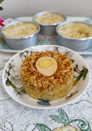 Foto resep Nasi tim ayam wortel mpasi 10bln+