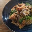 Pasta con fichi e sardine sott'olio