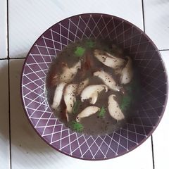A picture of Sop Teh Bawang Putih.