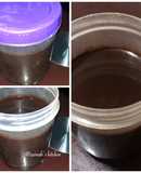 Homemade chocolate syrup