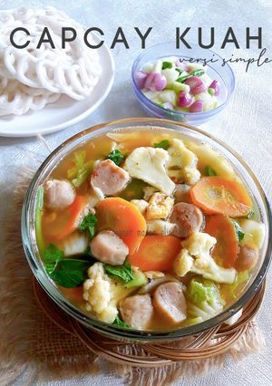 Foto resep CAPCAY KUAH - Simple & Praktis (Memanfaatkan bahan yg ada)