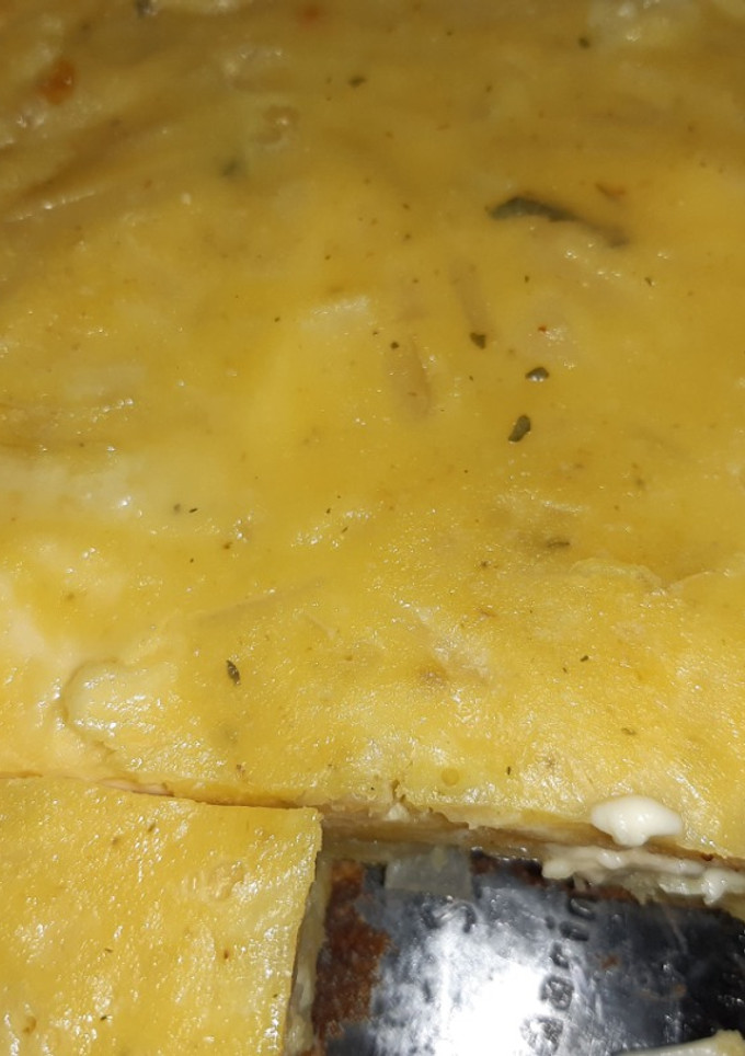 Una foto de Sopa paraguaya