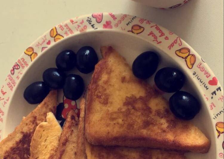 Simple French toast 💕?