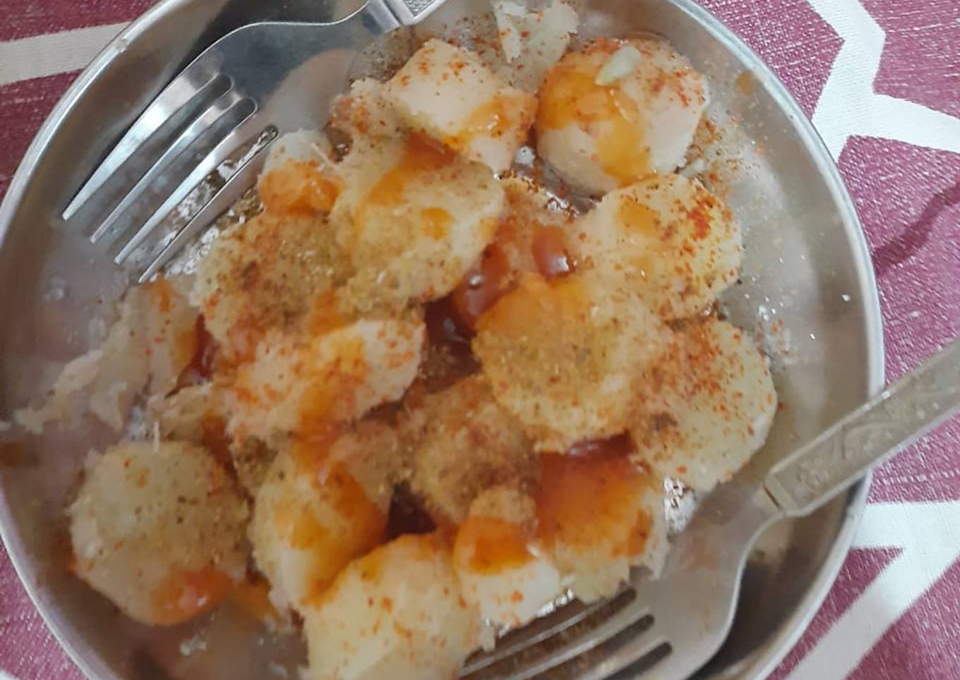 Sweet potato chaat