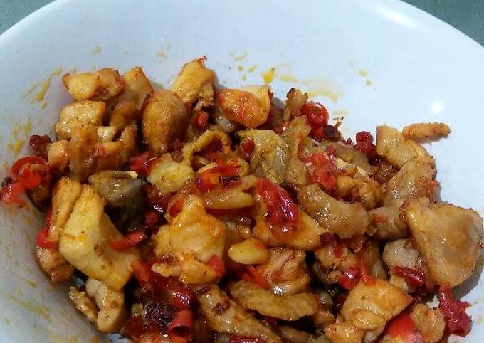 Ayam Tumis Cabe Merah