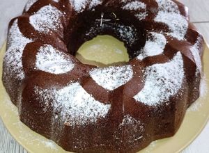 Foto di Ciambella con farina di castagne e cacao - senza glutine