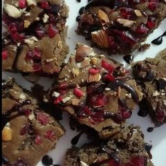 A picture of Choco tutti fruity cake.