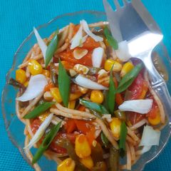 A picture of ✨🧨🎁Schzwan Millet Noodle Medley For Children 's Diwali Party🎁🎫♟🎲.