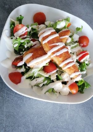Une photo de 🥗 Salade césar 🥗