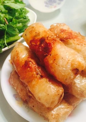 Hình của món Nem gà.