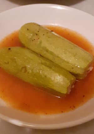 صورة لوصفة كوسا محشي بالبندورة
