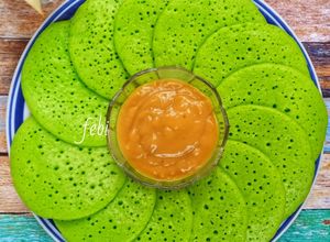 Foto resep Serabi Teflon Kuah Kinca