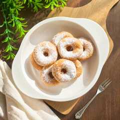 A picture of Donat kentang Simple.