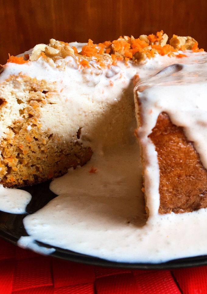 Una foto de Cheesecake-carrotcake fit