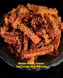 Carrot Beetroot Kasundi Pickle