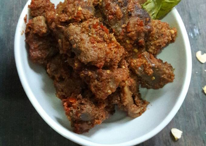 Rendang kering