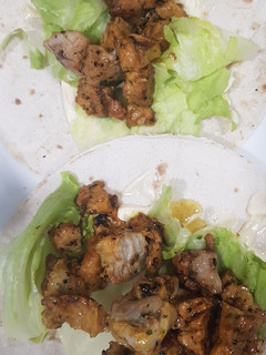 Una foto de Tacos de pincho moruno