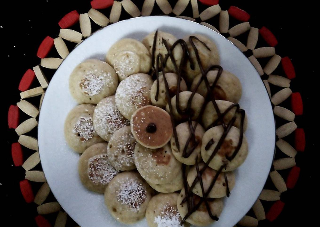 Mini Banana Pancake # + 3 Ingredients Challenge