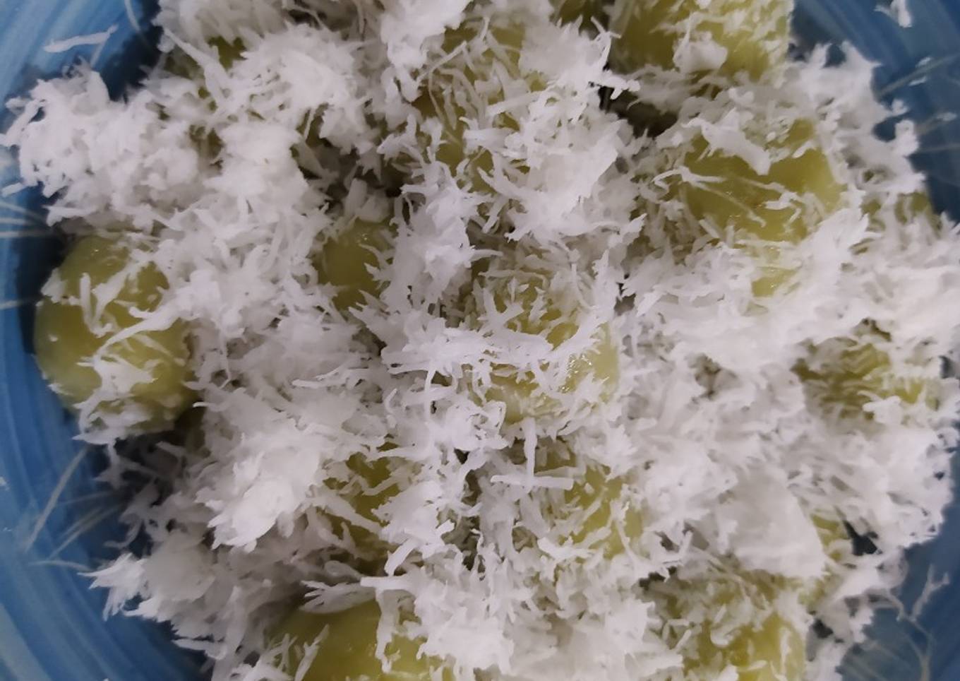Klepon simple dan enak tanpa kapur sirih