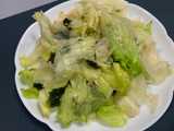 lettuce nori salad