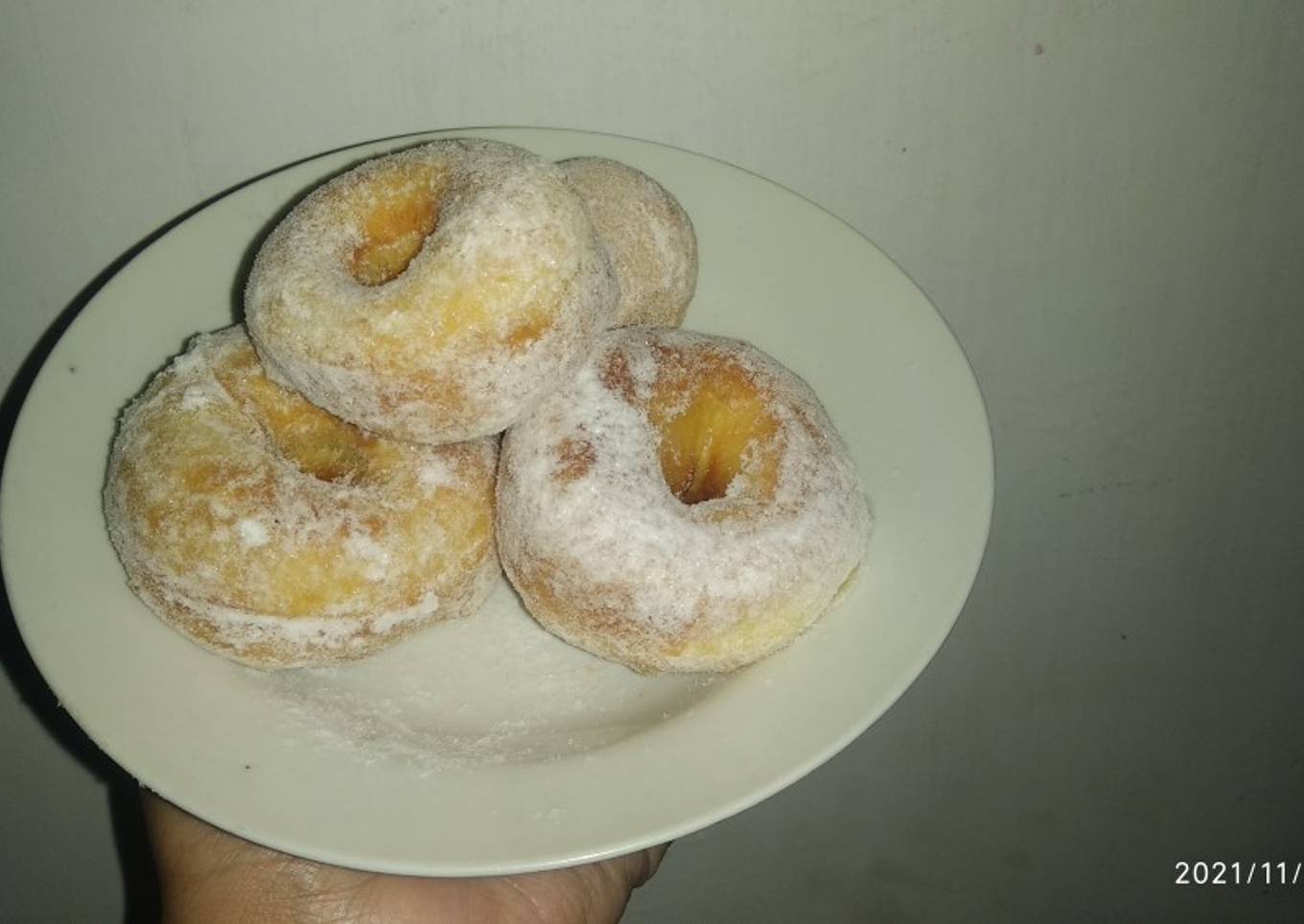 Donat gula halus