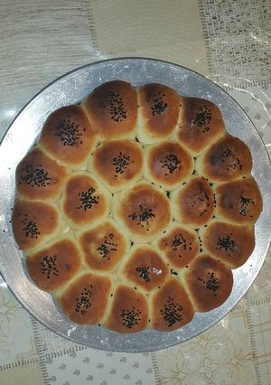 صورة لوصفة خلية النحل بالجبنة