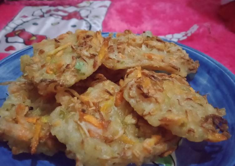 Resep Bakwan sayur renyah Anti Gagal