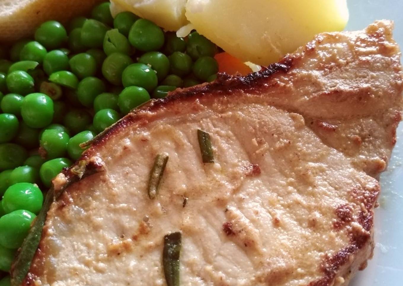 Vickys Mustard & Rosemary Pork Steaks GF DF EF SF NF