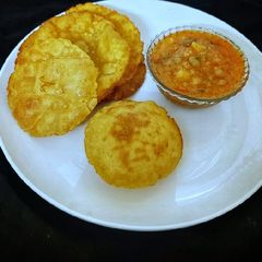 Cornmeal Poori A picture of Cornmeal Poori.