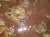 Estofado de pollo
