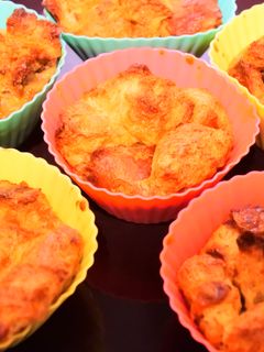 Una foto de Magdalenas de restos de Roscón de Reyes