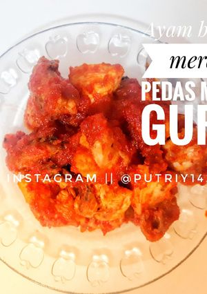 Foto resep Ayam bumbu merah (Teman nasi kuning)
