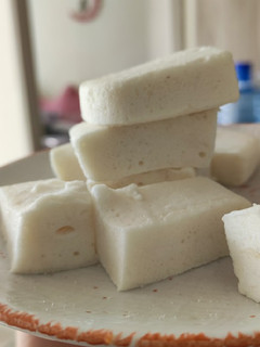 Una foto de Marshmallow sin azúcar y sin huevos