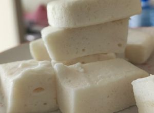 Una foto de Marshmallow sin azúcar y sin huevos