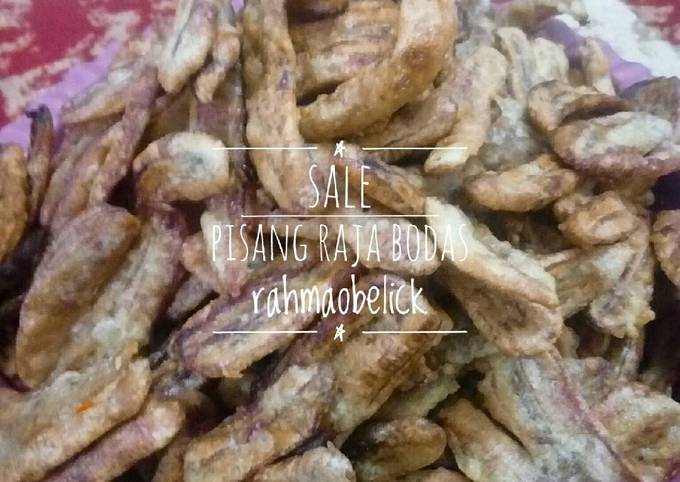 Sale pisang "pisang raja bodas"