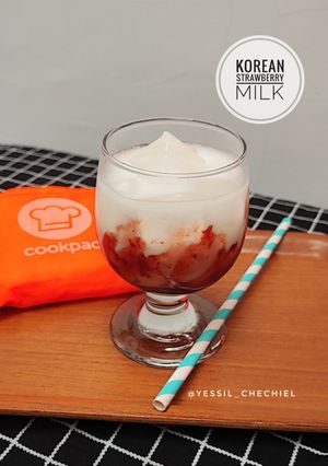 Foto resep Korean Strawberry Milk