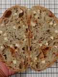 Moringa Wijen Jinten Hitam Chili Flakes Cheese Sourdough Bread (Open Bake Method)