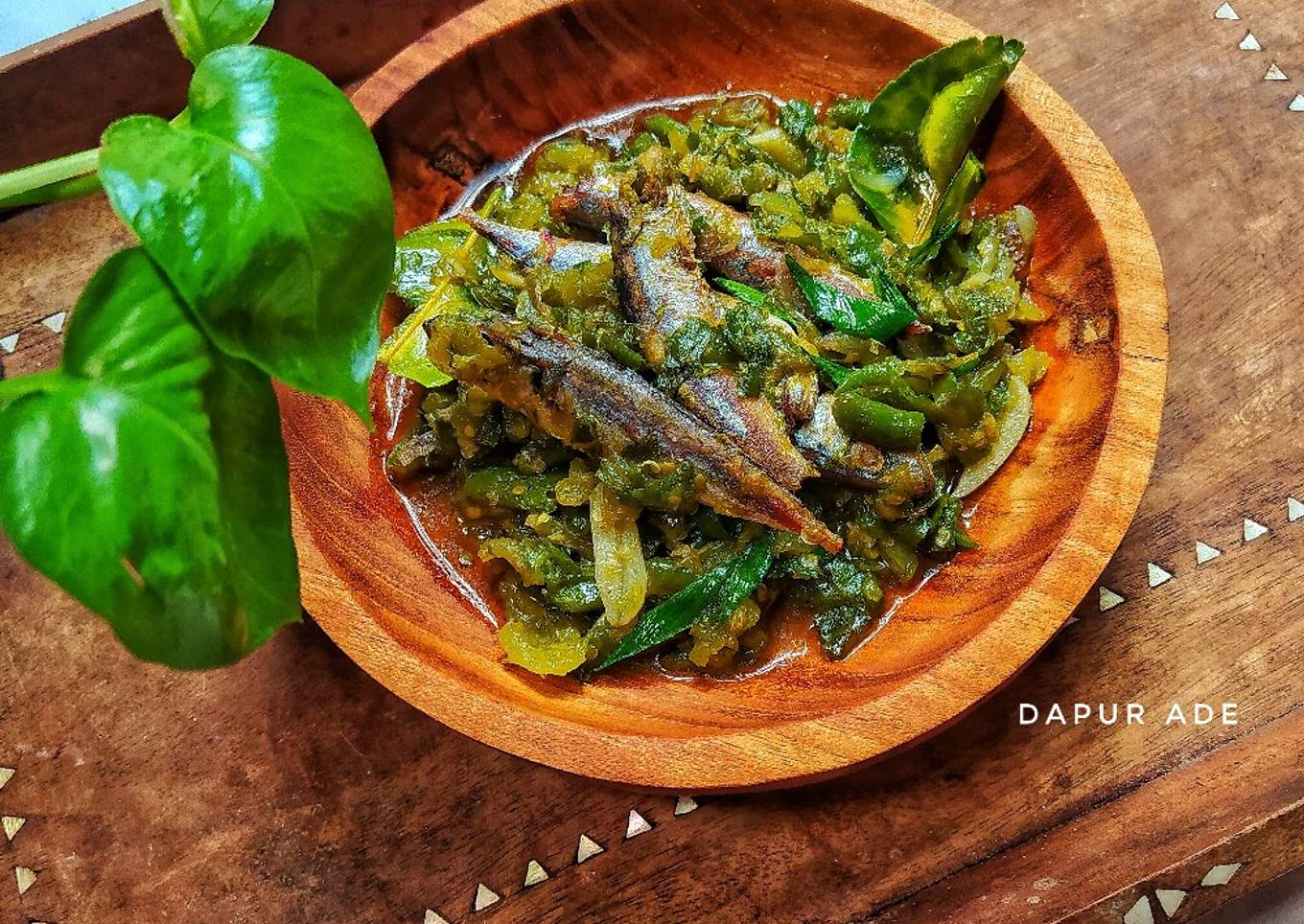 Ikan Asin Cabe Ijo (Lado Mudo)