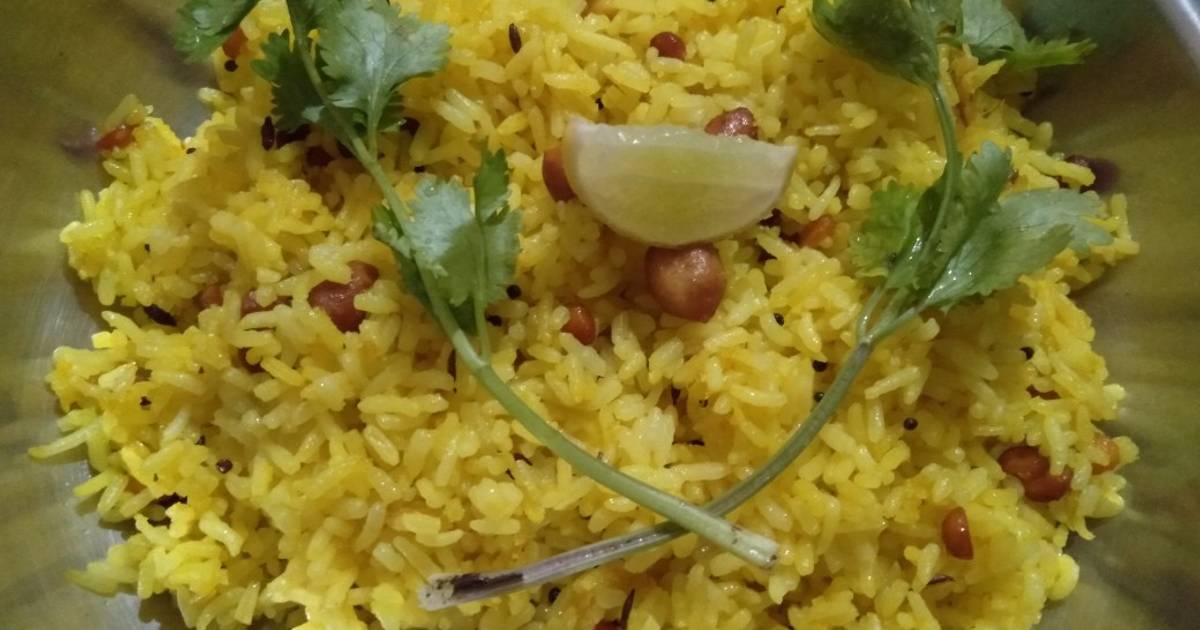 लेमन राईस (lemon rice recipe in Hindi) रेसिपी बनाने की विधि in Hindi by