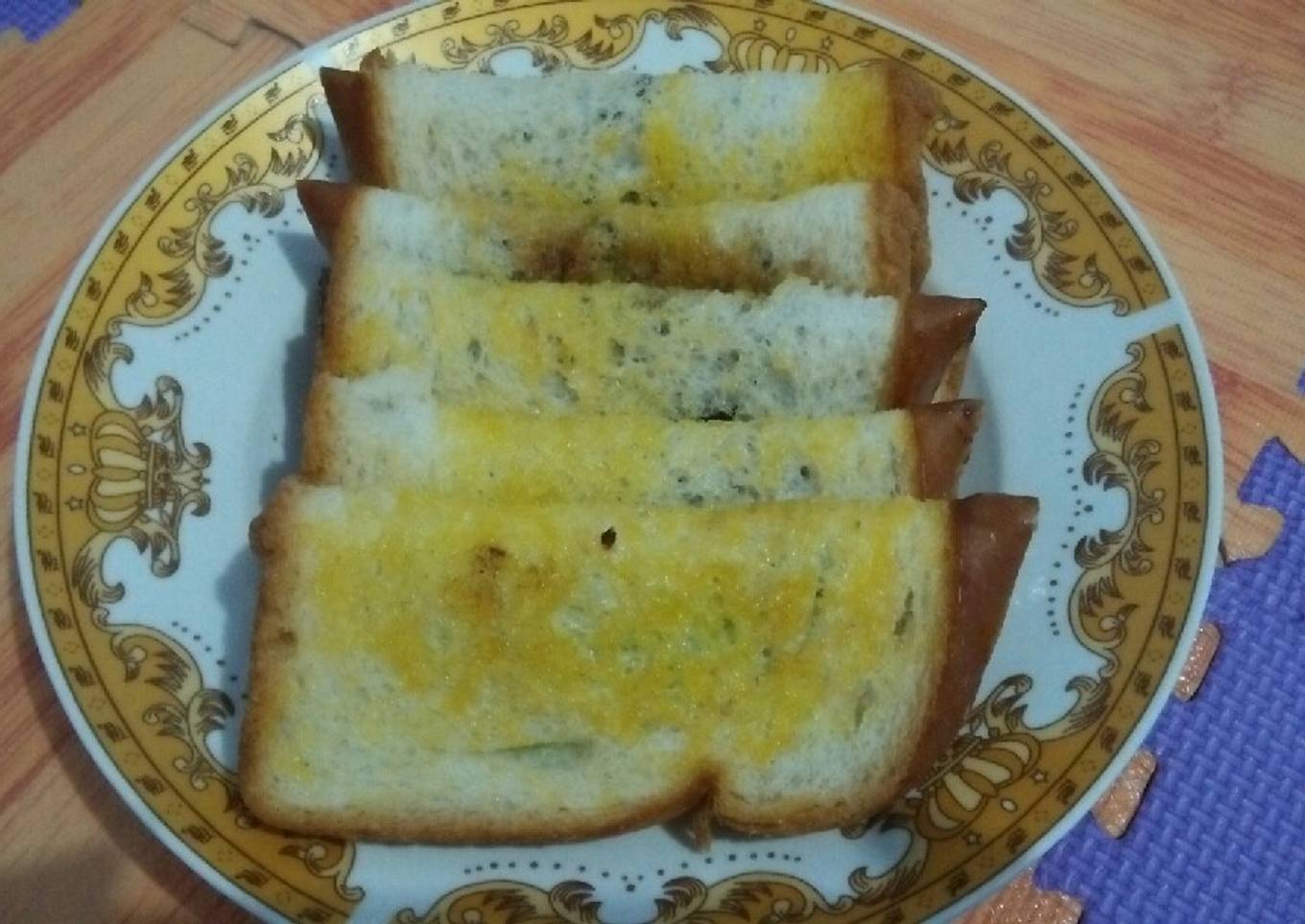 Roti Bakar Cokelat Melon