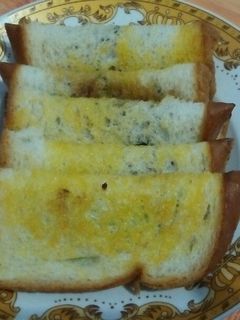 Foto resep Roti Bakar Cokelat Melon