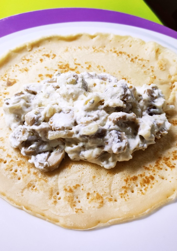 Una foto de Relleno para crepes 👌🏼